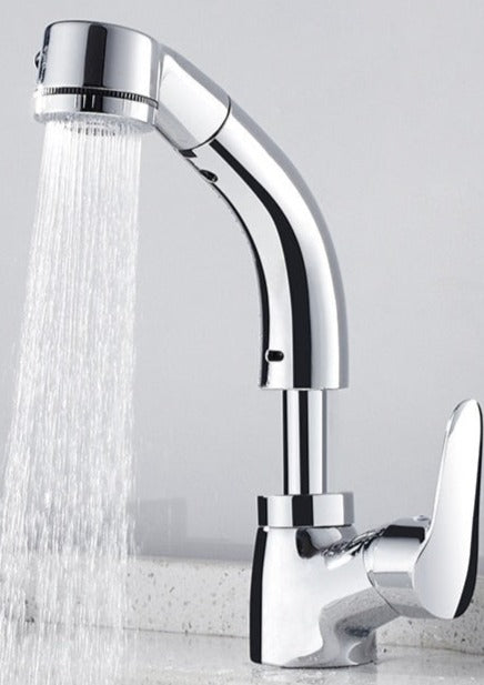 Maliben | Flexistream Adjustable Bathroom Faucet Pull-Out Elegant Finish