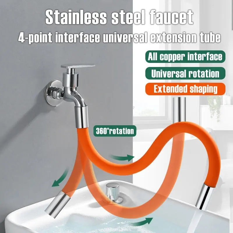 Maliben | Flexible 360° Faucet Extender – Easy Water Access