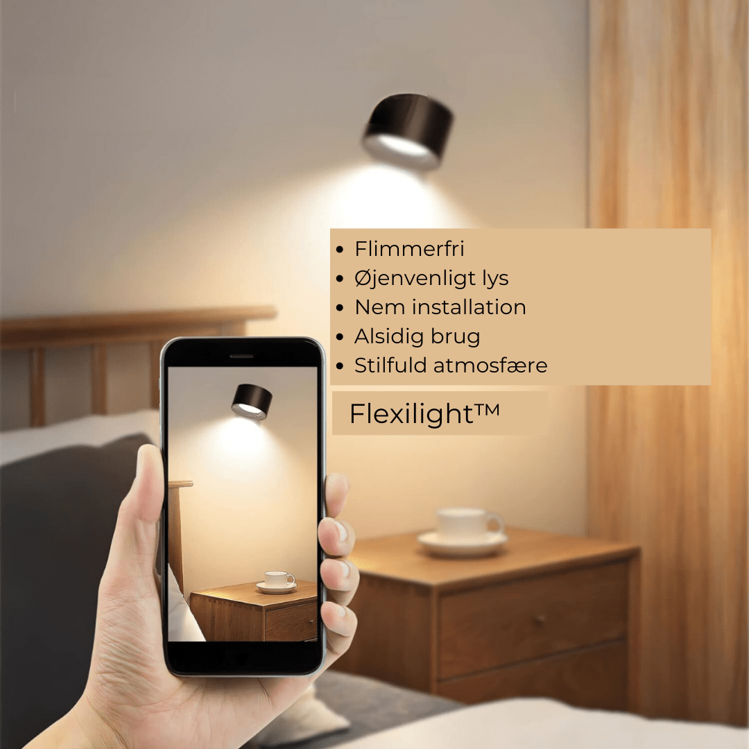 Maliben | Flexilight Wireless Wall Lamp Touch 360 Rotation