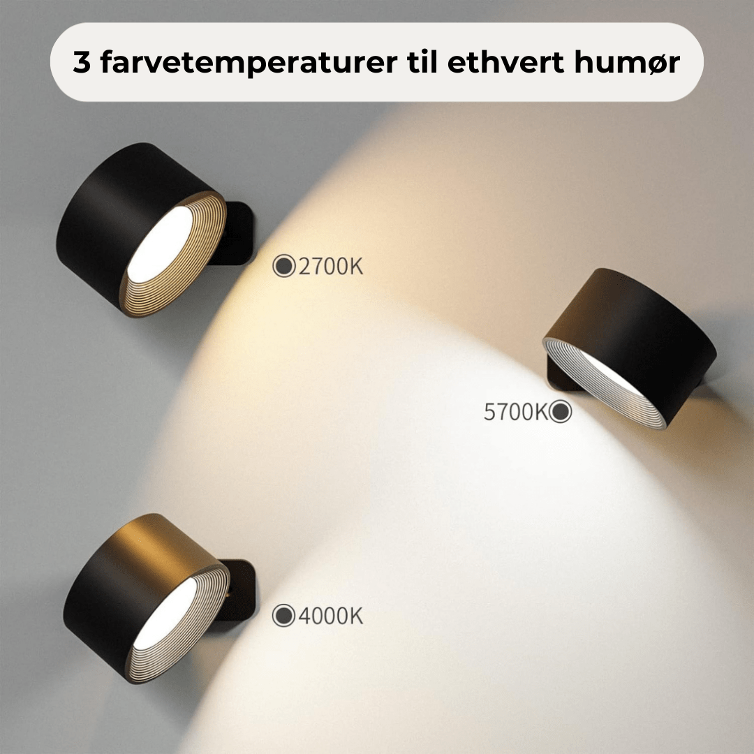 Maliben | Flexilight Wireless Wall Lamp Touch 360 Rotation