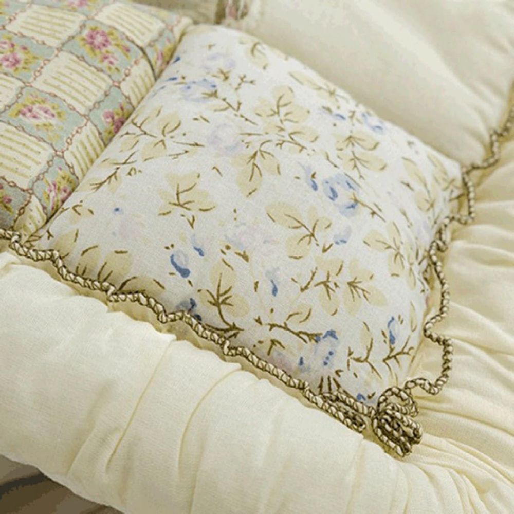 Maliben | Floral Bloom Quilted Sofa Cover