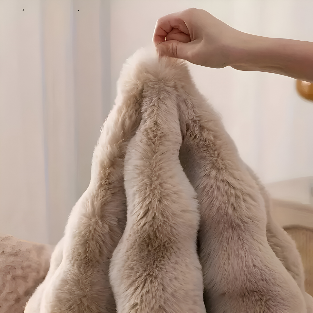 Maliben | Round Soft Non-Slip Doormat – Cozy Fleece Home Decoration