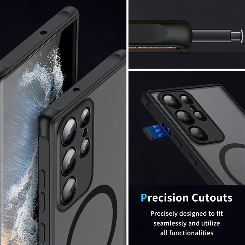 Maliben | Sandsberg Shock-Resistant Magnetic Case For Samsung