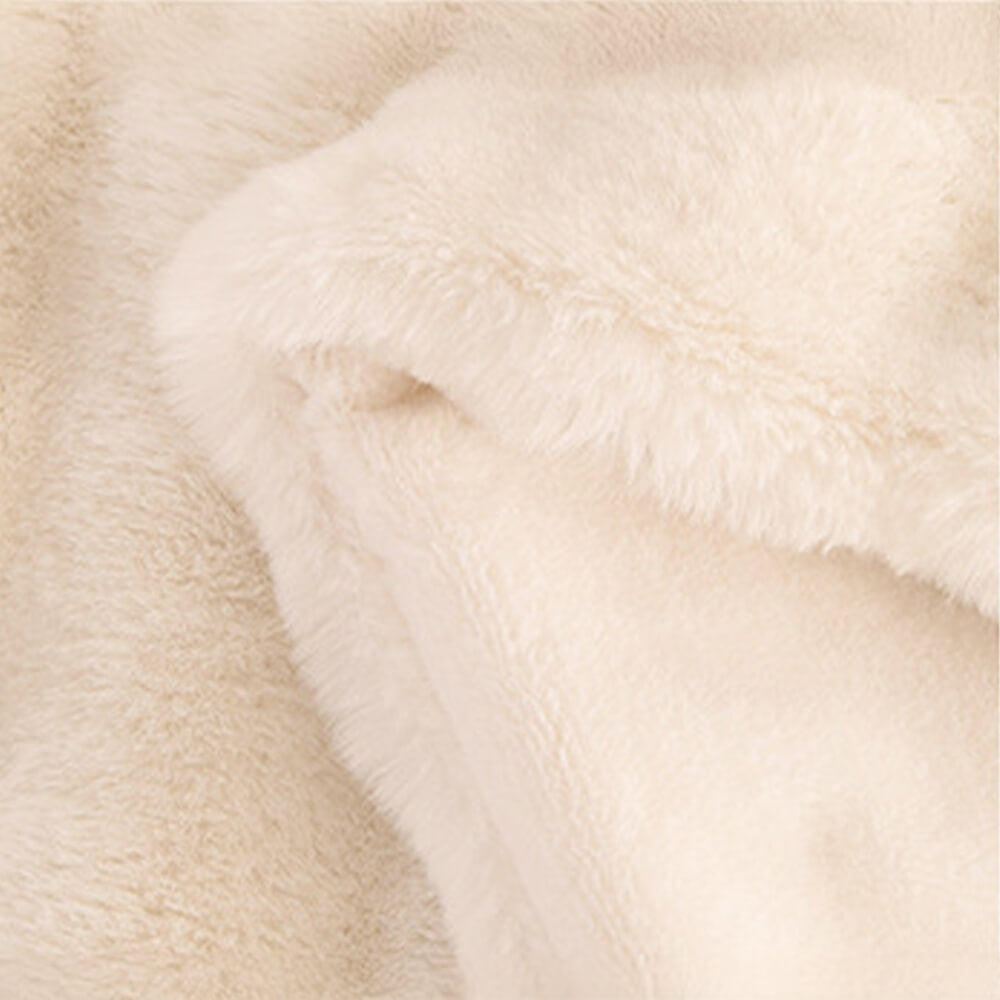 Maliben | Premium Bubble Double Layer Thick Faux Rabbit Fur Blanket