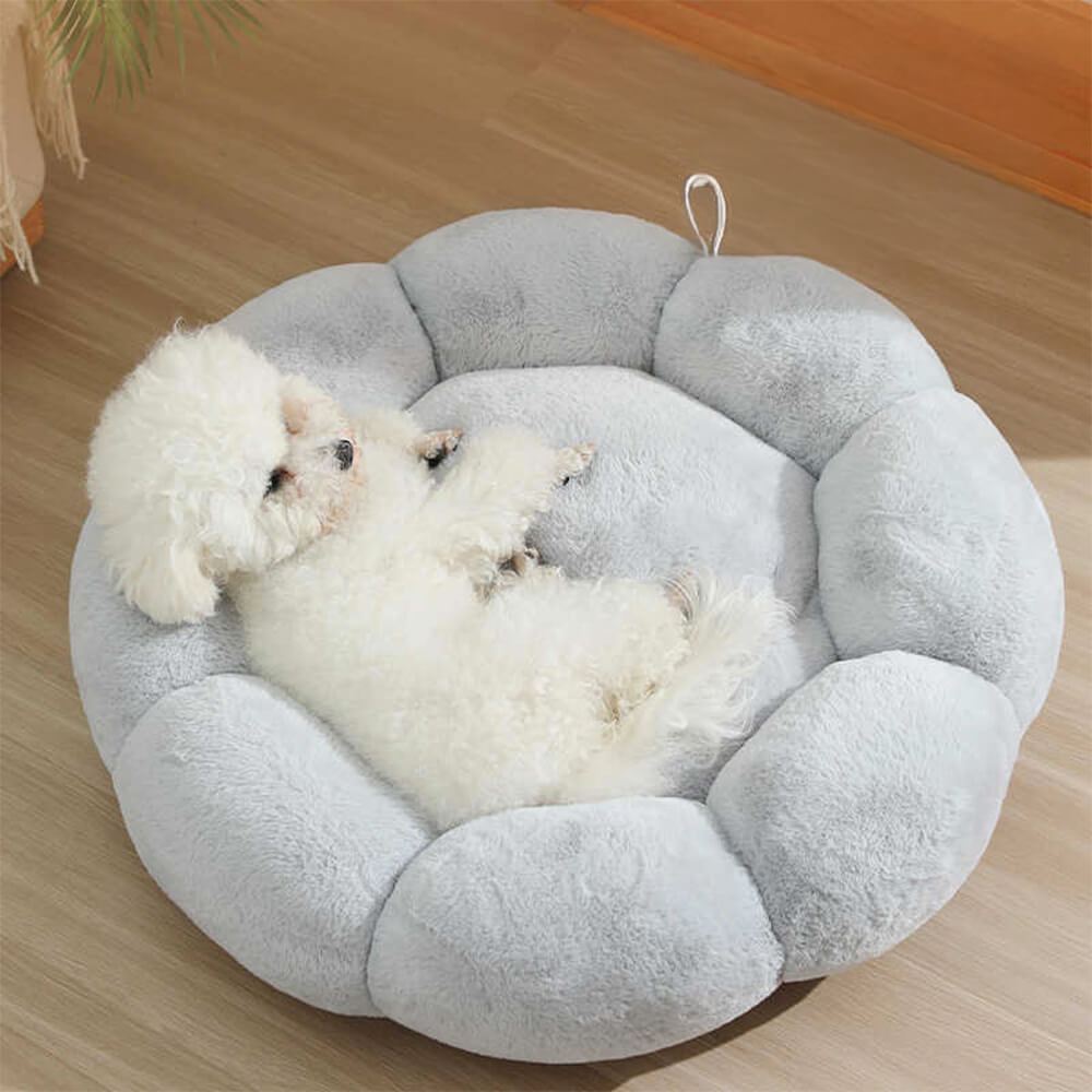 Maliben | Flower Heat Full Support Washable Decoration Dog & Cat Bed