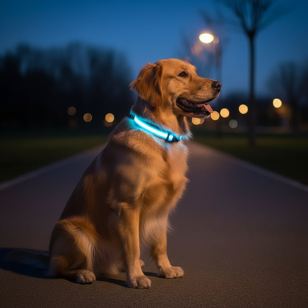 Maliben | LED Safety Dog Collar with Adjustable Fit