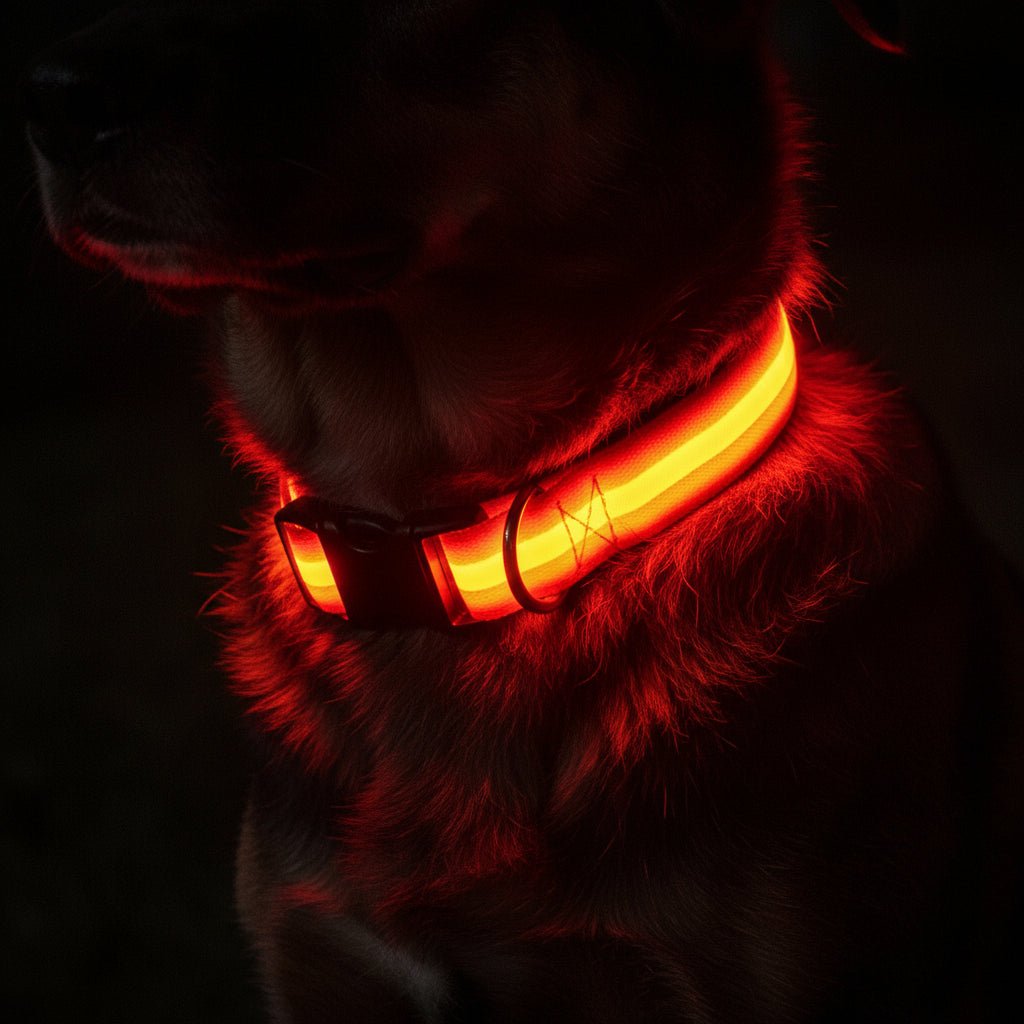 Maliben | LED Safety Dog Collar with Adjustable Fit