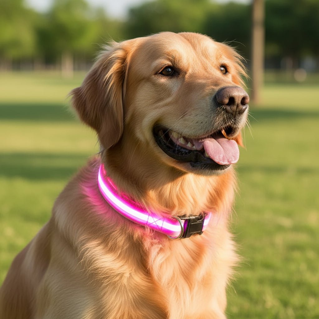 Maliben | LED Safety Dog Collar with Adjustable Fit