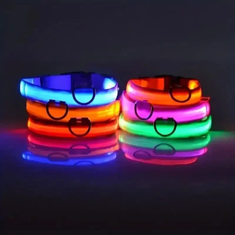 Maliben | LED Safety Dog Collar with Adjustable Fit