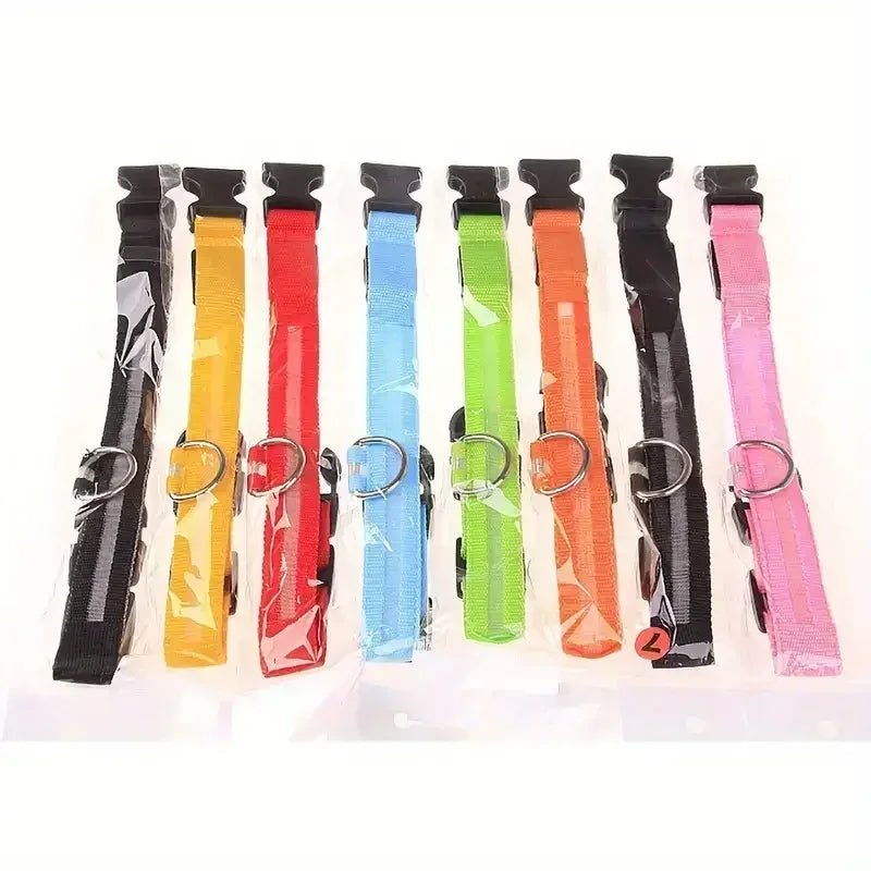 Maliben | LED Safety Dog Collar with Adjustable Fit