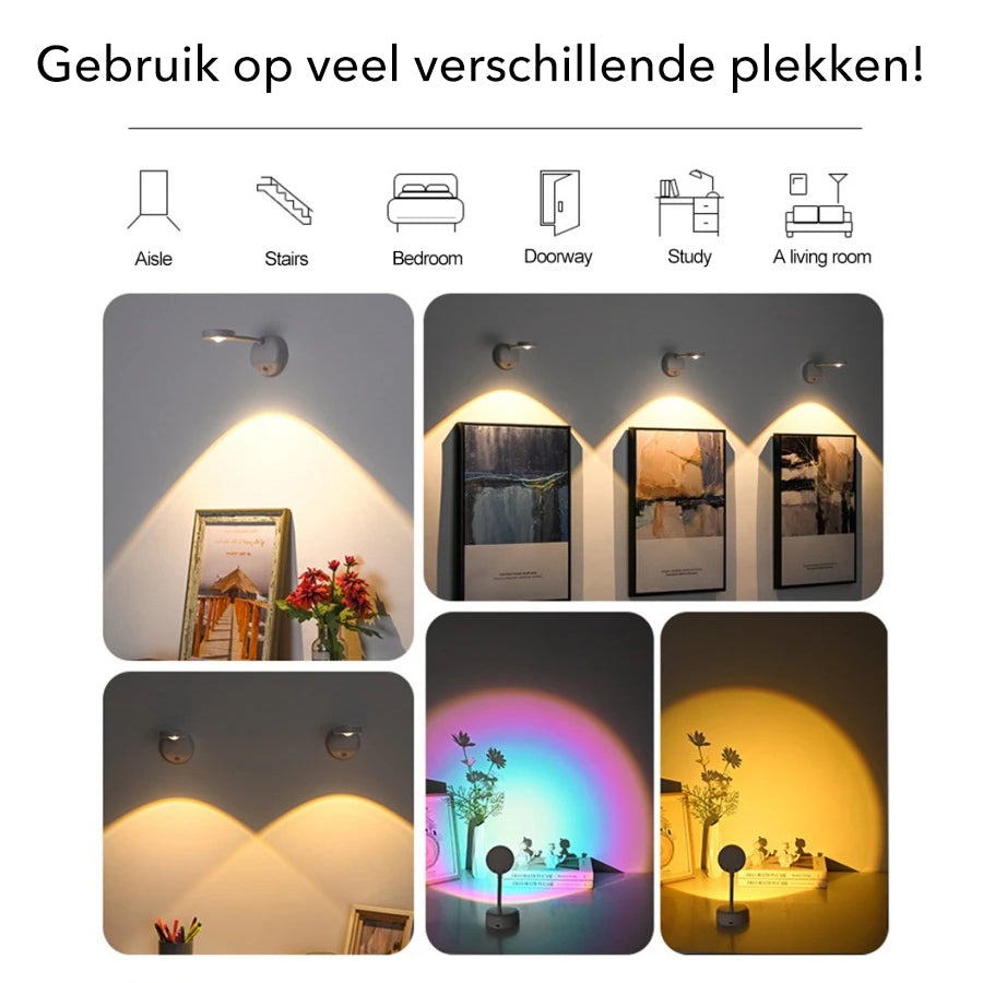 Maliben | Gallery Light - Stylish Wireless Rechargeable Wall Lamp