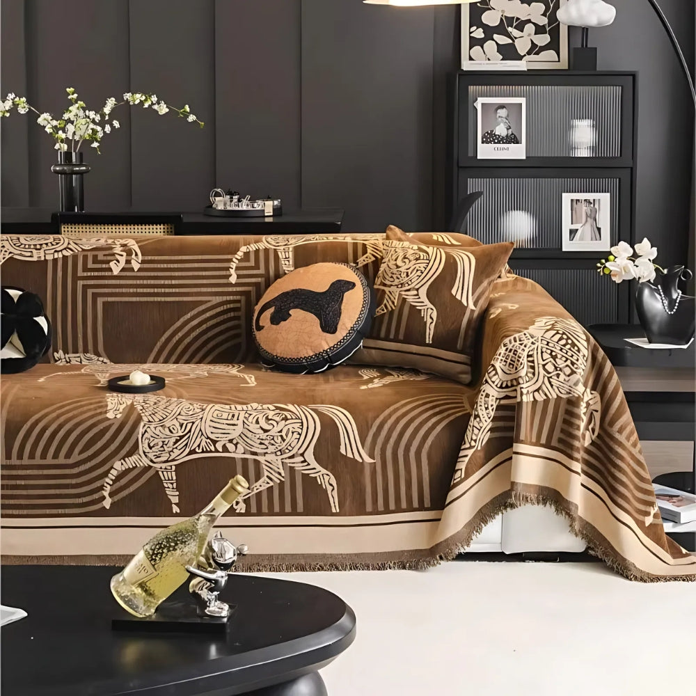 Maliben | Gallora Horse All-Season Sofa Covera