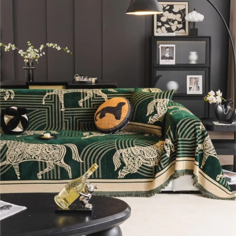 Maliben | Gallora Horse All-Season Sofa Covera