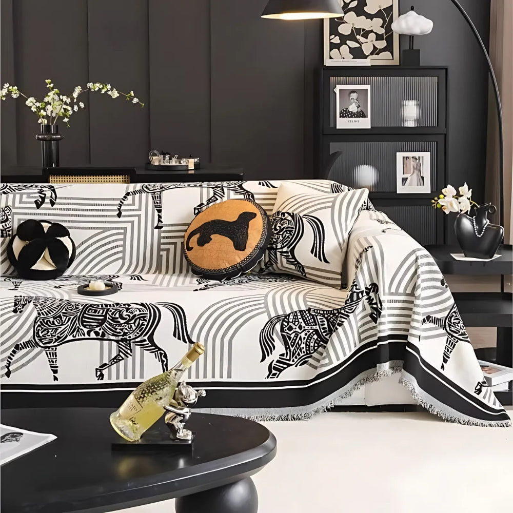 Maliben | Gallora Horse All-Season Sofa Covera