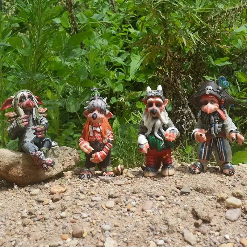 Maliben | Charming Garden Statue Made Of Resin For An Inviting Atmosphere