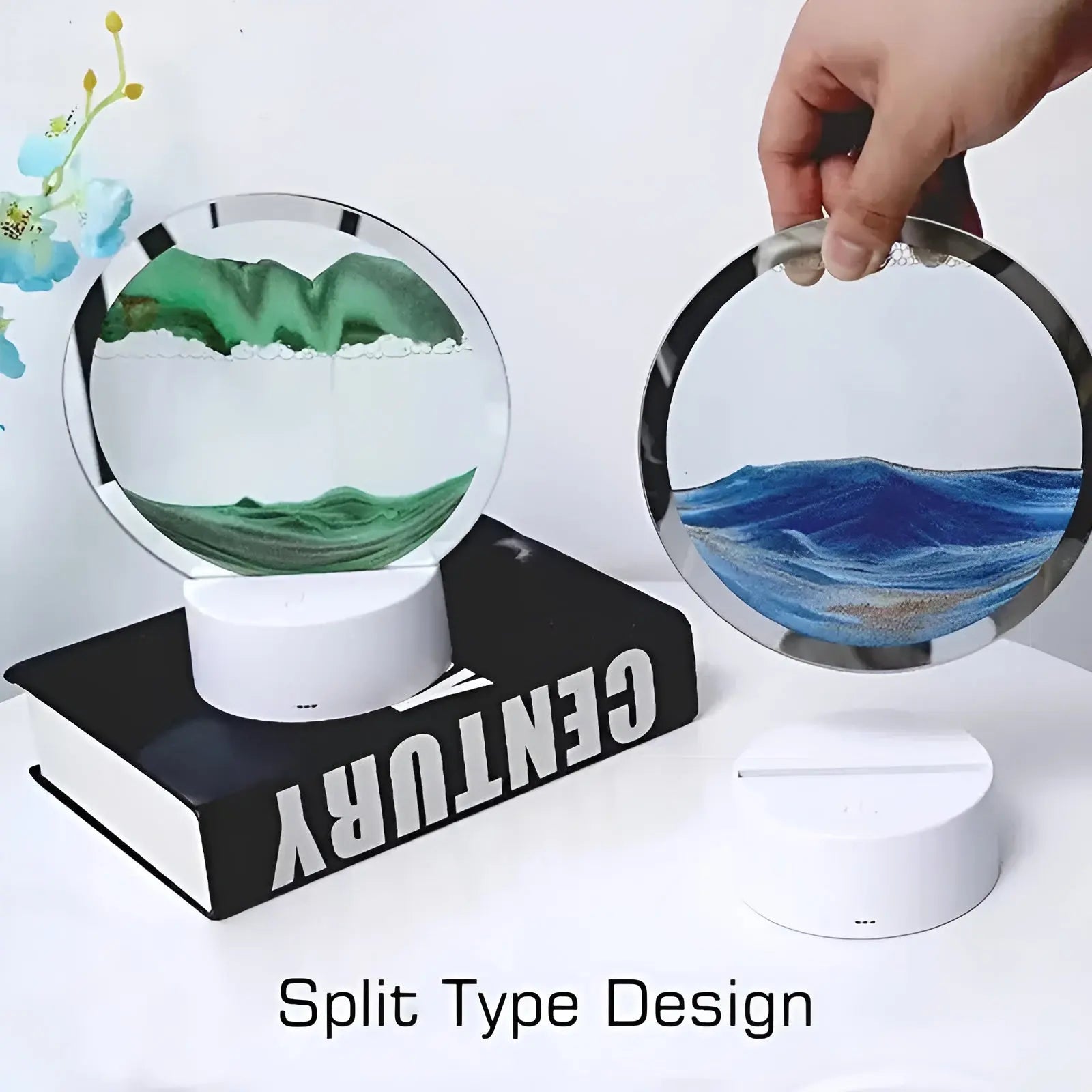 Maliben | Enchanting Quicksand Art Lamp – Magical Animation Lighting For Any Interior