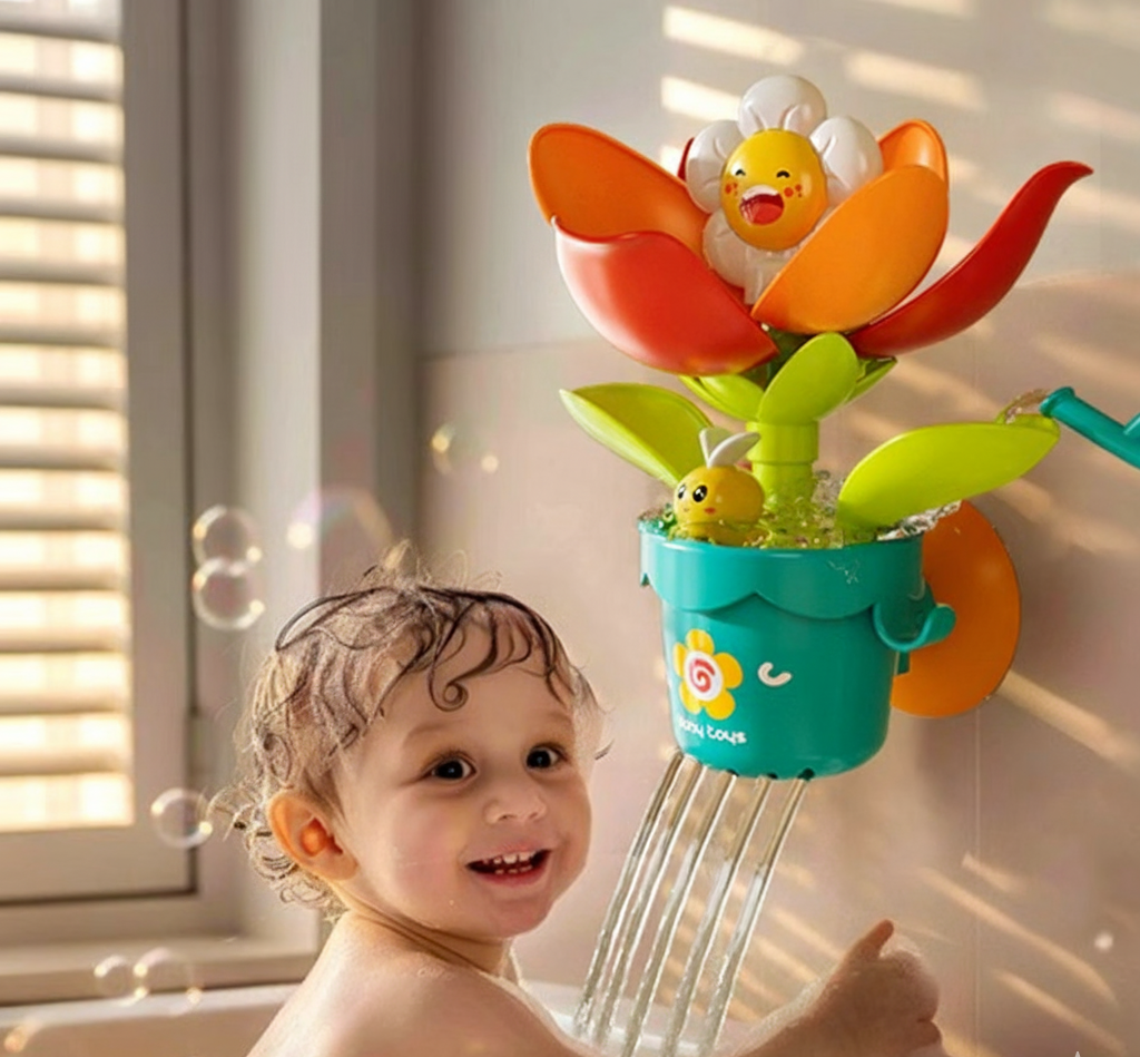 Maliben | Flower Fun Bath Toy With Watering Can!