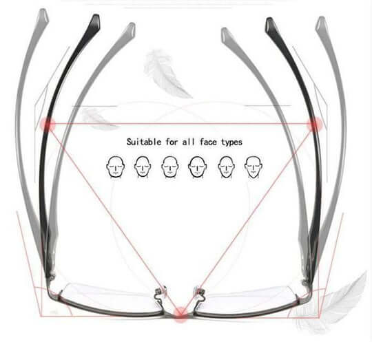 Maliben | Optivista Multifocal Glasses With Automatic Vision Adjustment And Blue Filter