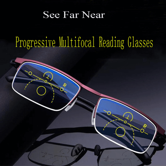 Maliben | Optivista Multifocal Glasses With Automatic Vision Adjustment And Blue Filter