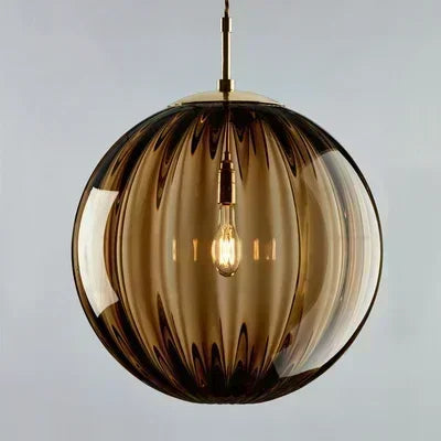 Maliben | Modern Glass Ceiling Lamp With Integrated Led Lighting