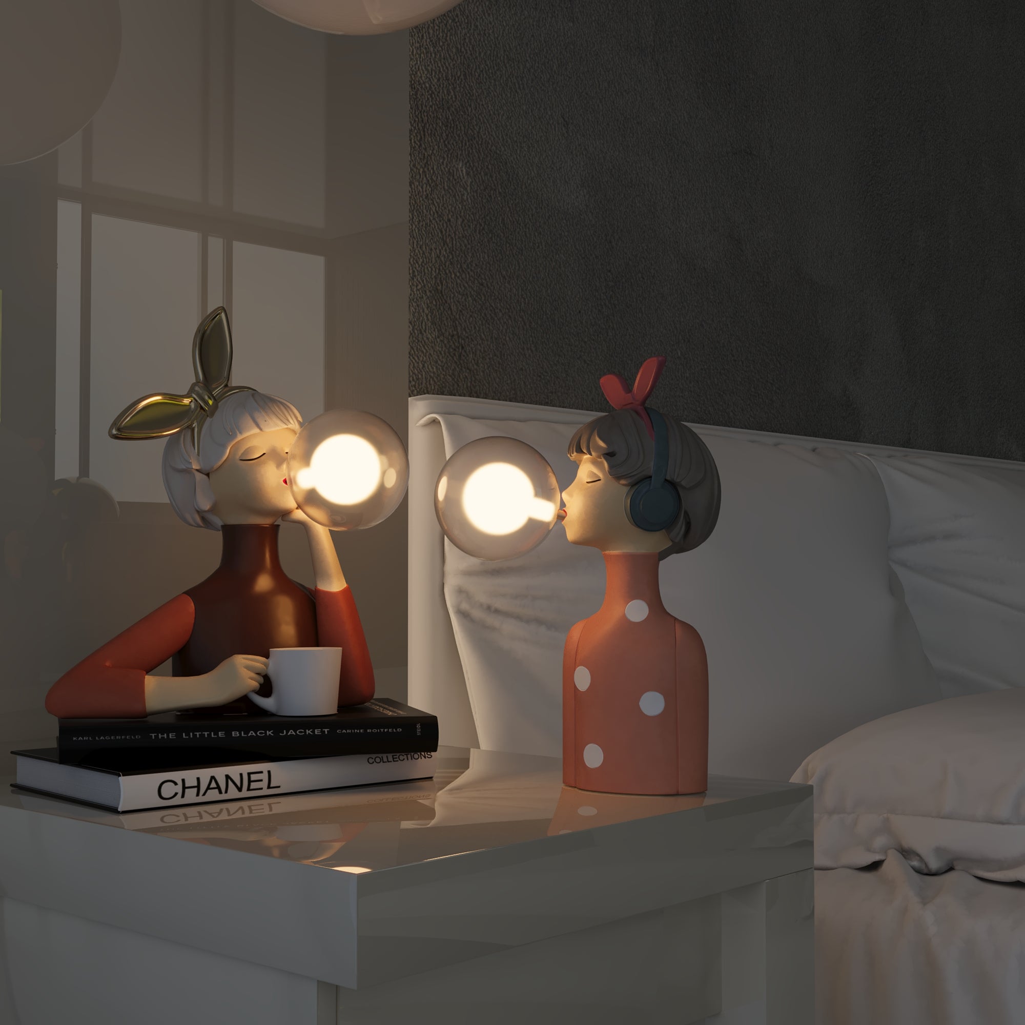 Maliben | Glowgum Unique Table Lamp For Cozy Atmosphere