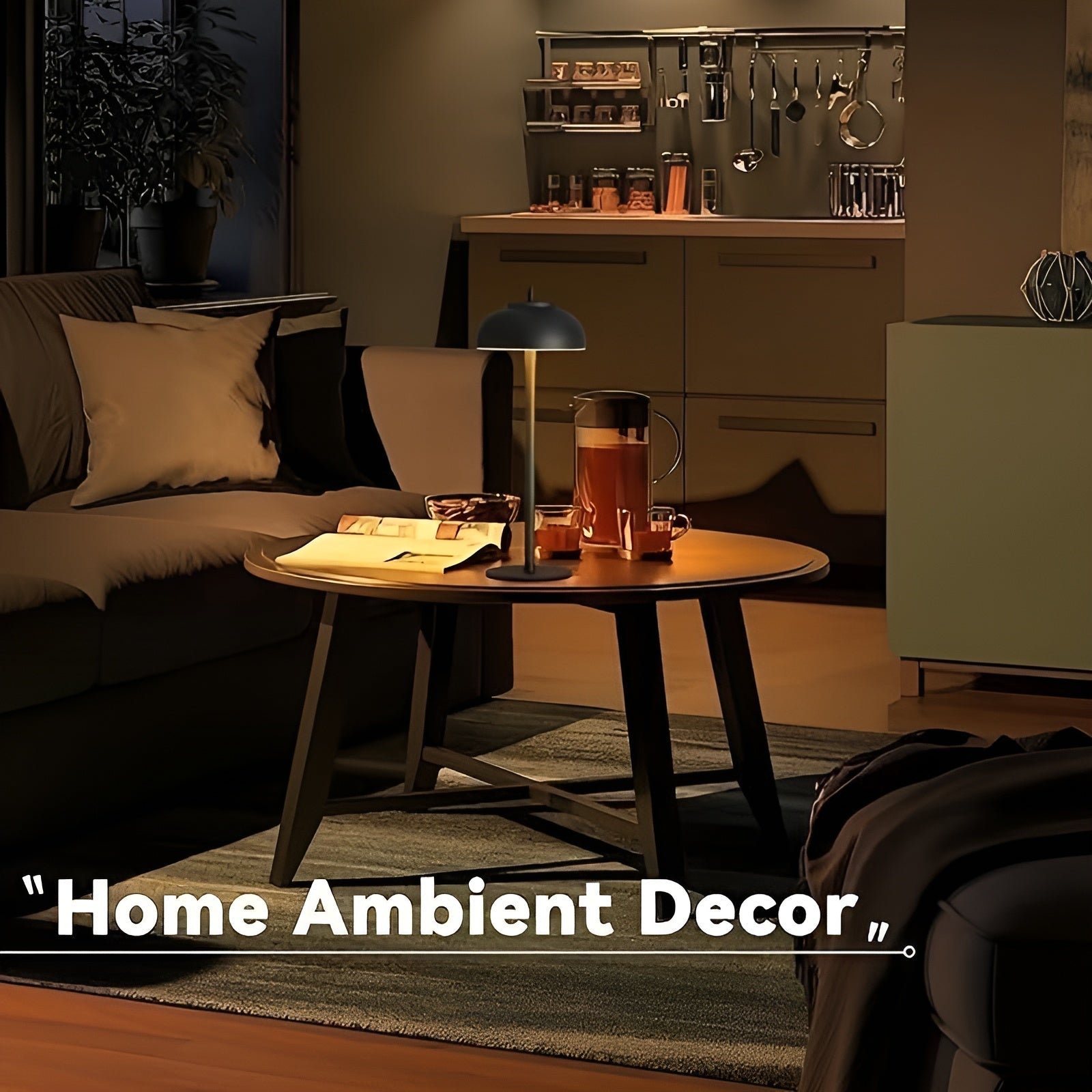 Maliben | Stylish Rechargeable Table Lamp With Dimmable Led - Three Light Modes And Usb