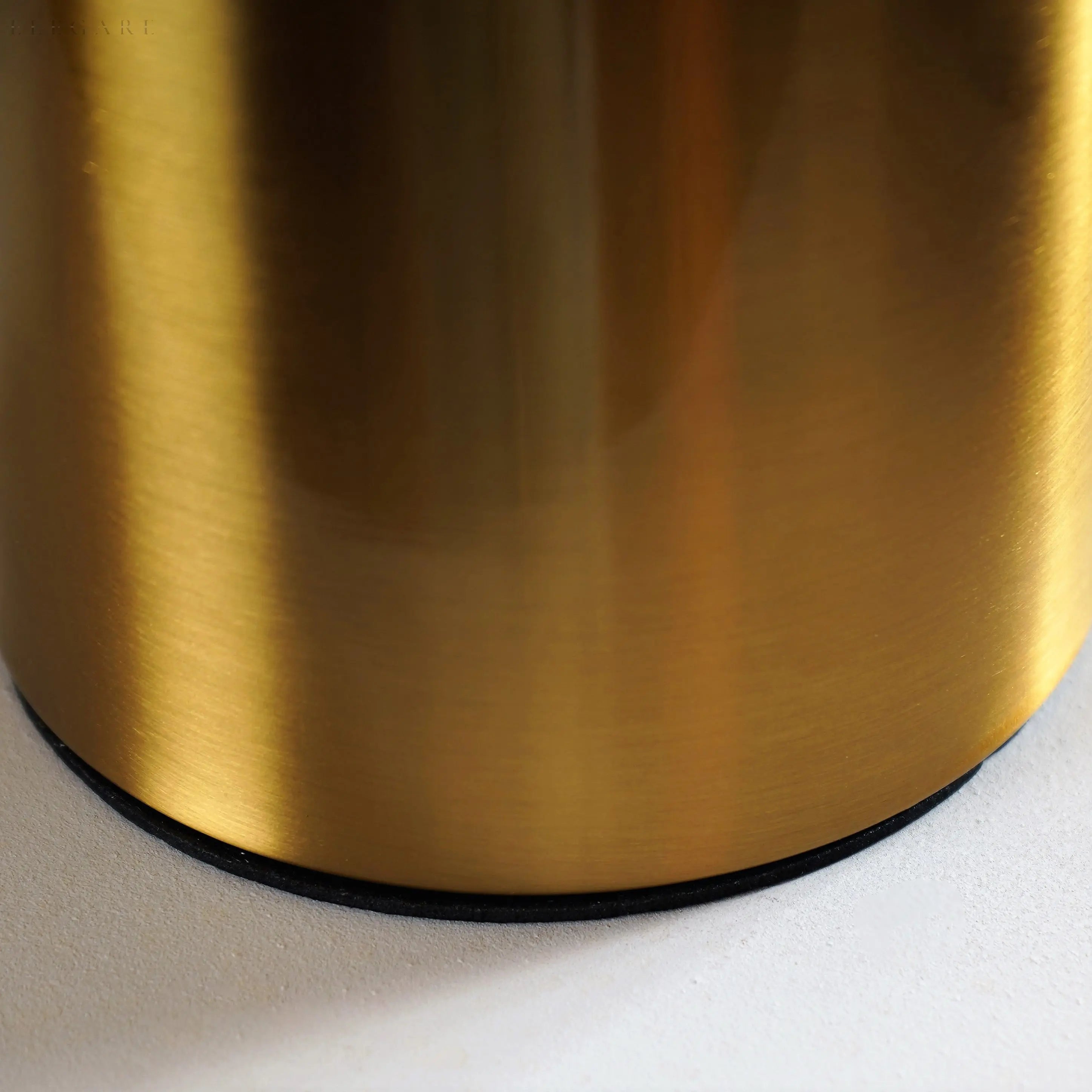 Maliben | Elegant Gold Table Lamp With Led, Scandinavian Design For Cozy Interior