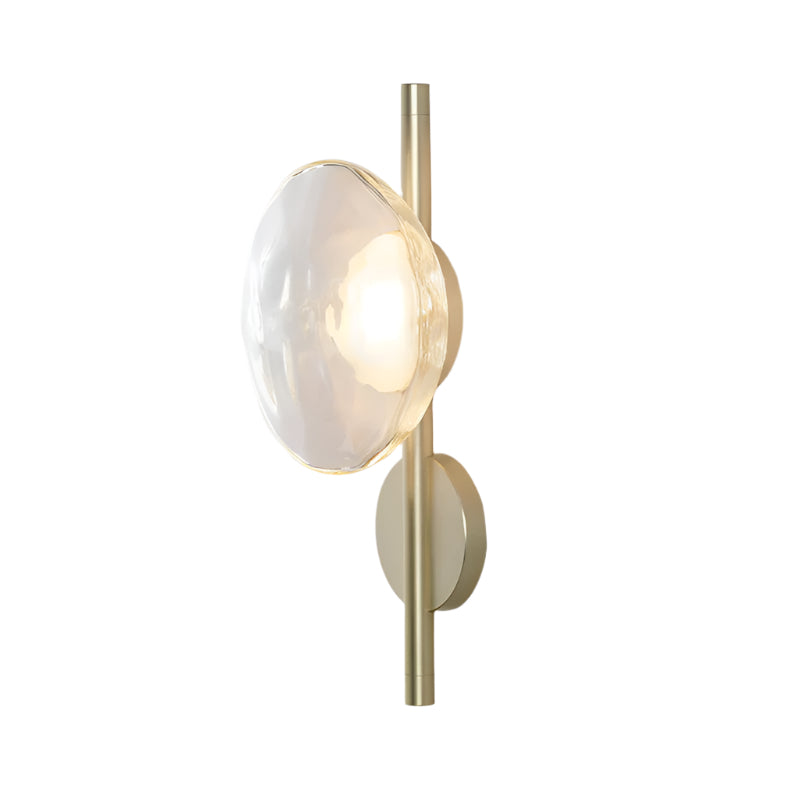 Maliben | Round Glass Wall Lamp In Scandinavian Design