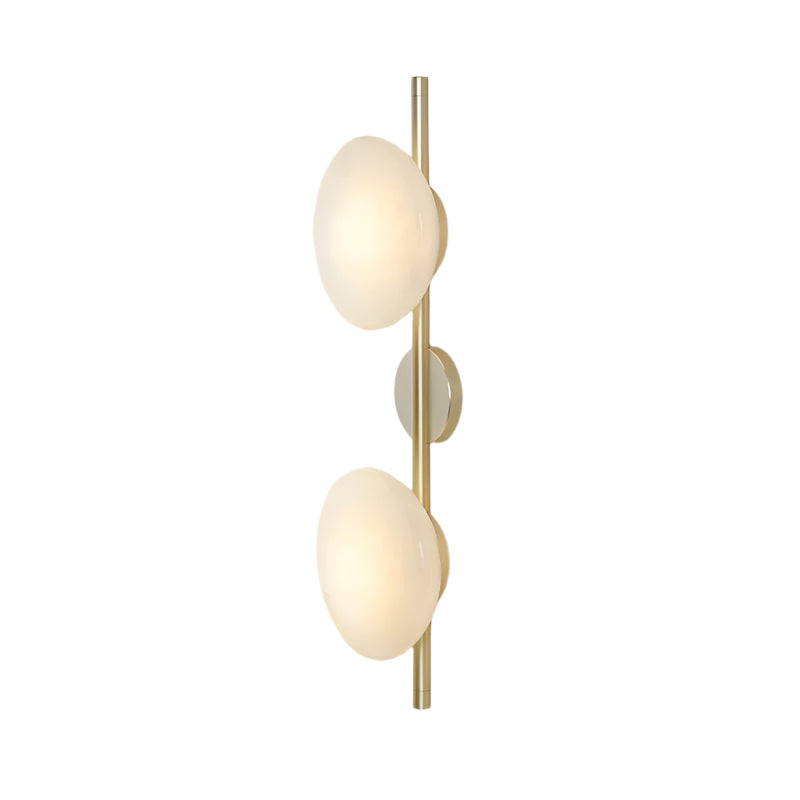 Maliben | Round Glass Wall Lamp In Scandinavian Design