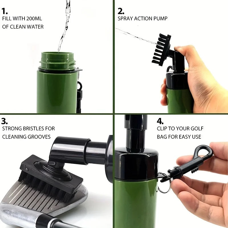 Maliben | Portable Golf Club Cleaner Brush