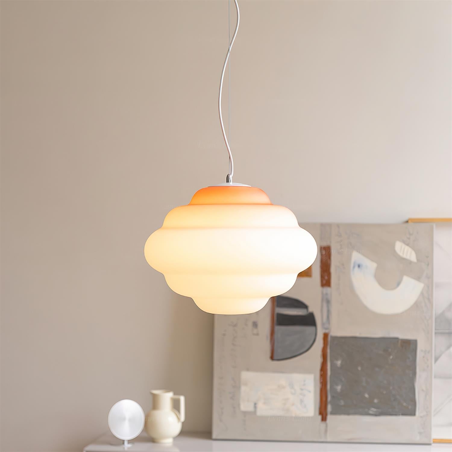 Maliben | Pendant Lamp With Gradient And Soft Light Diffusion - Aérola