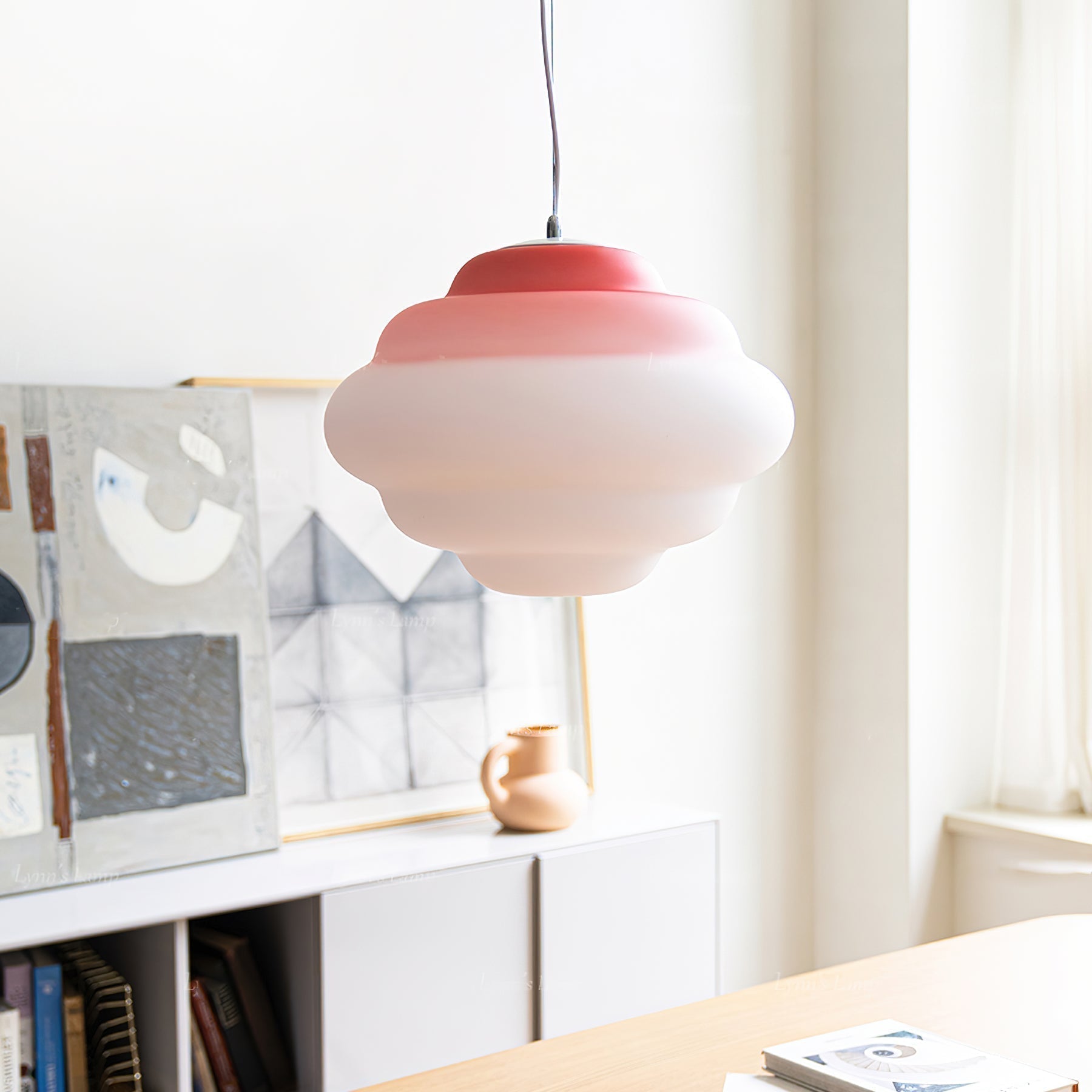 Maliben | Pendant Lamp With Gradient And Soft Light Diffusion - Aérola