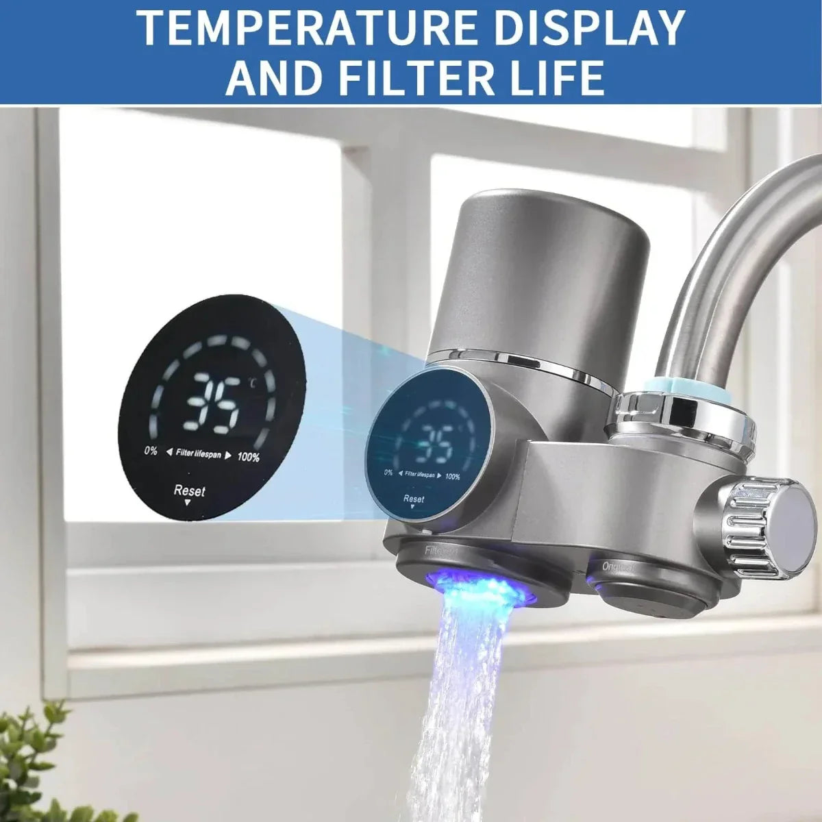 Maliben | Tap Water Filter | Advanced Water Filter For Cleaner & Healthier Tap Water