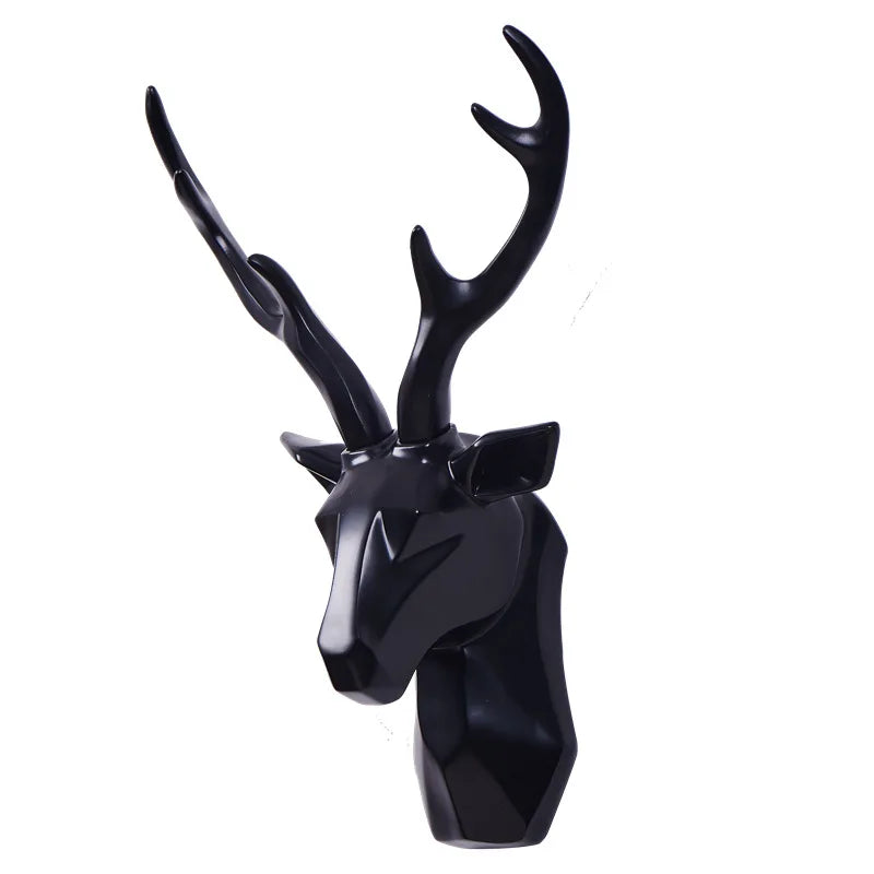 MAliben | 3d Deer Head Statue For a Majestic Atmosphere - Regaldeer