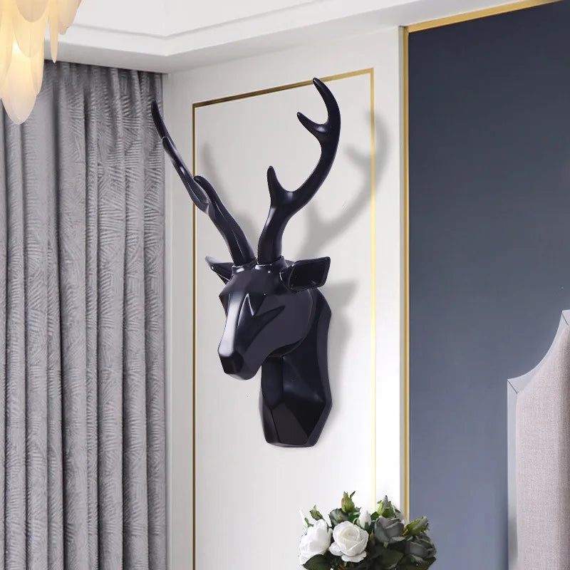 MAliben | 3d Deer Head Statue For a Majestic Atmosphere - Regaldeer