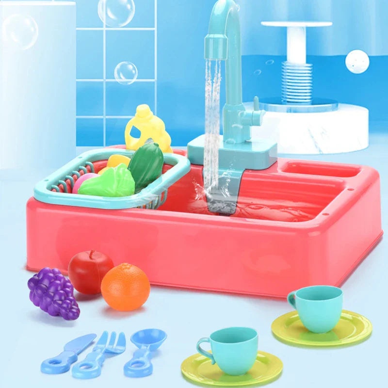 Maliben | Dishwasher Toy With Running Water