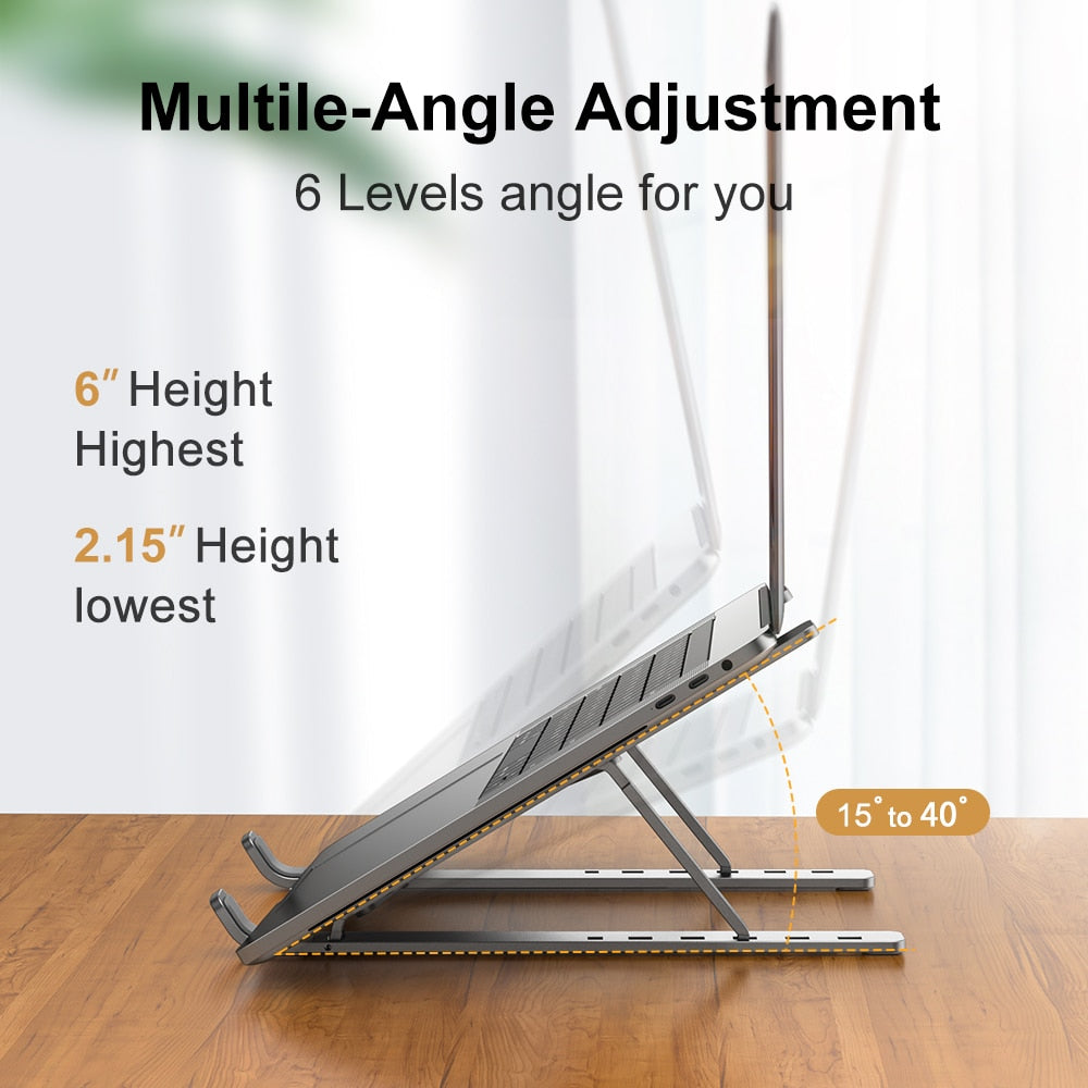 Maliben | Work Station Aluminum Notebook Holder Stand