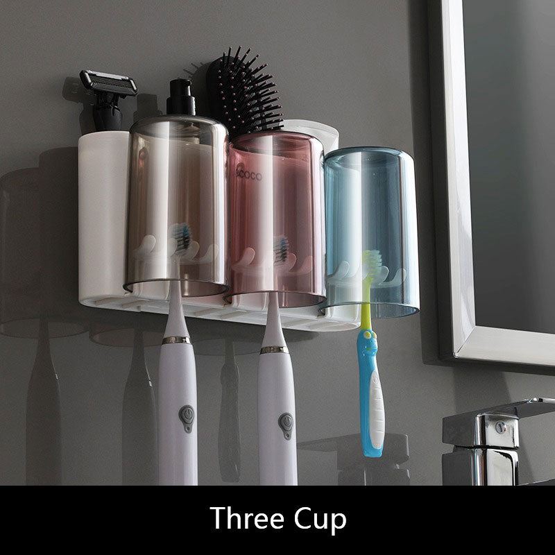 Maliben | Universal Bathroom Organizer Multifunctional Toothbrush Holder
