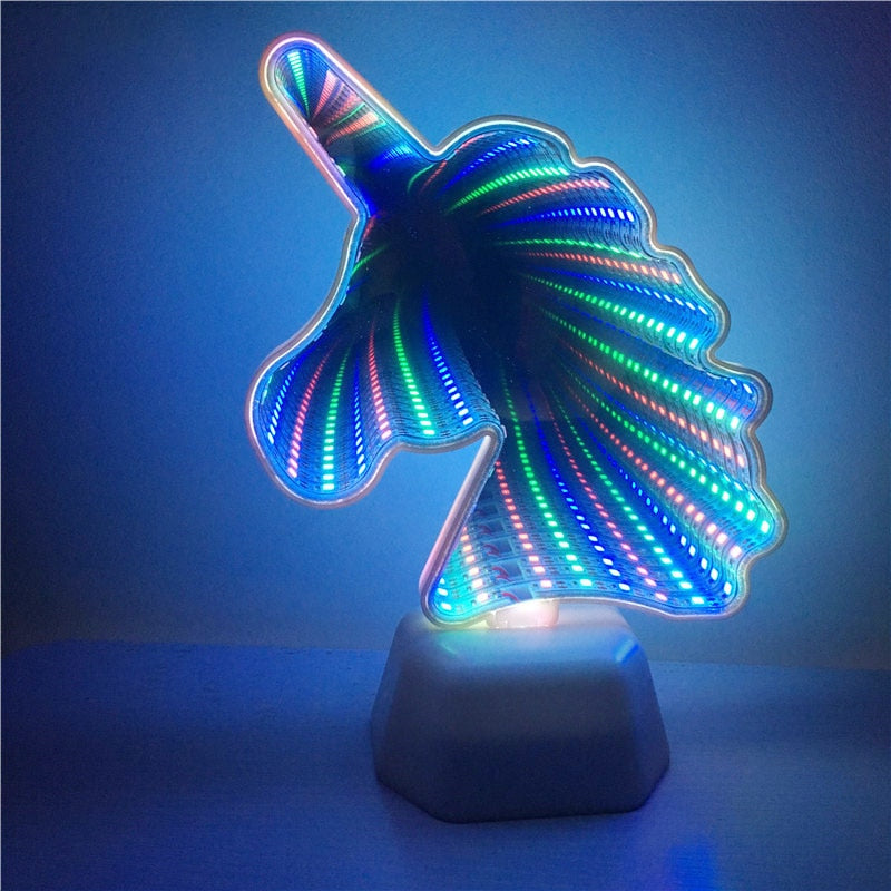 Maliben | Heart Mirror Led Night Lamp
