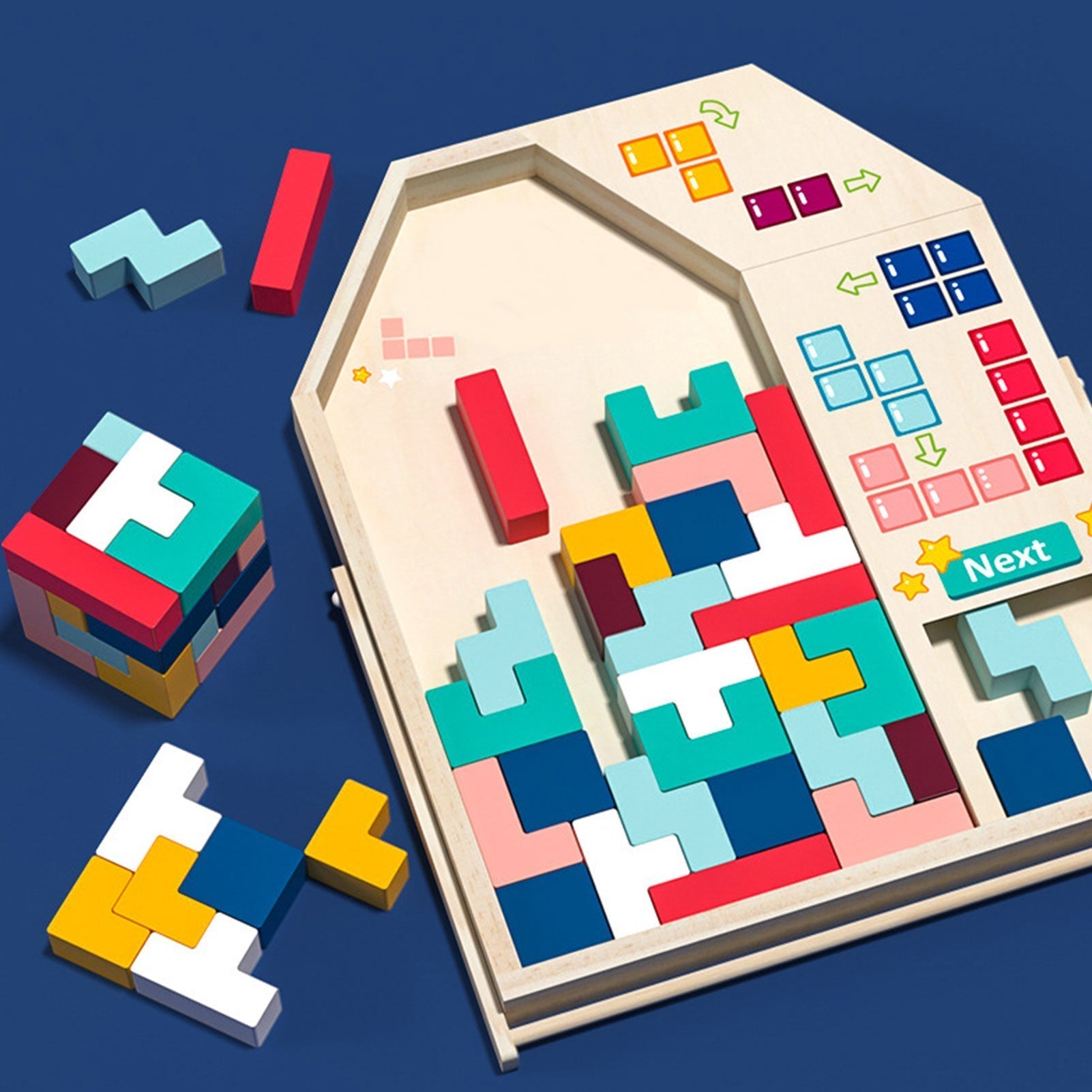 Maliben | 3d Wooden Creative Educational Puzzle