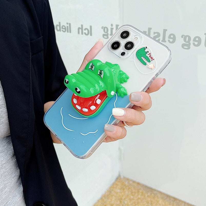 Maliben | Crocodile Bite Iphone Case