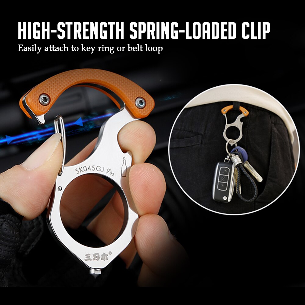 Maliben | Ultimate Adventure Multi-Tool Ring Keychain