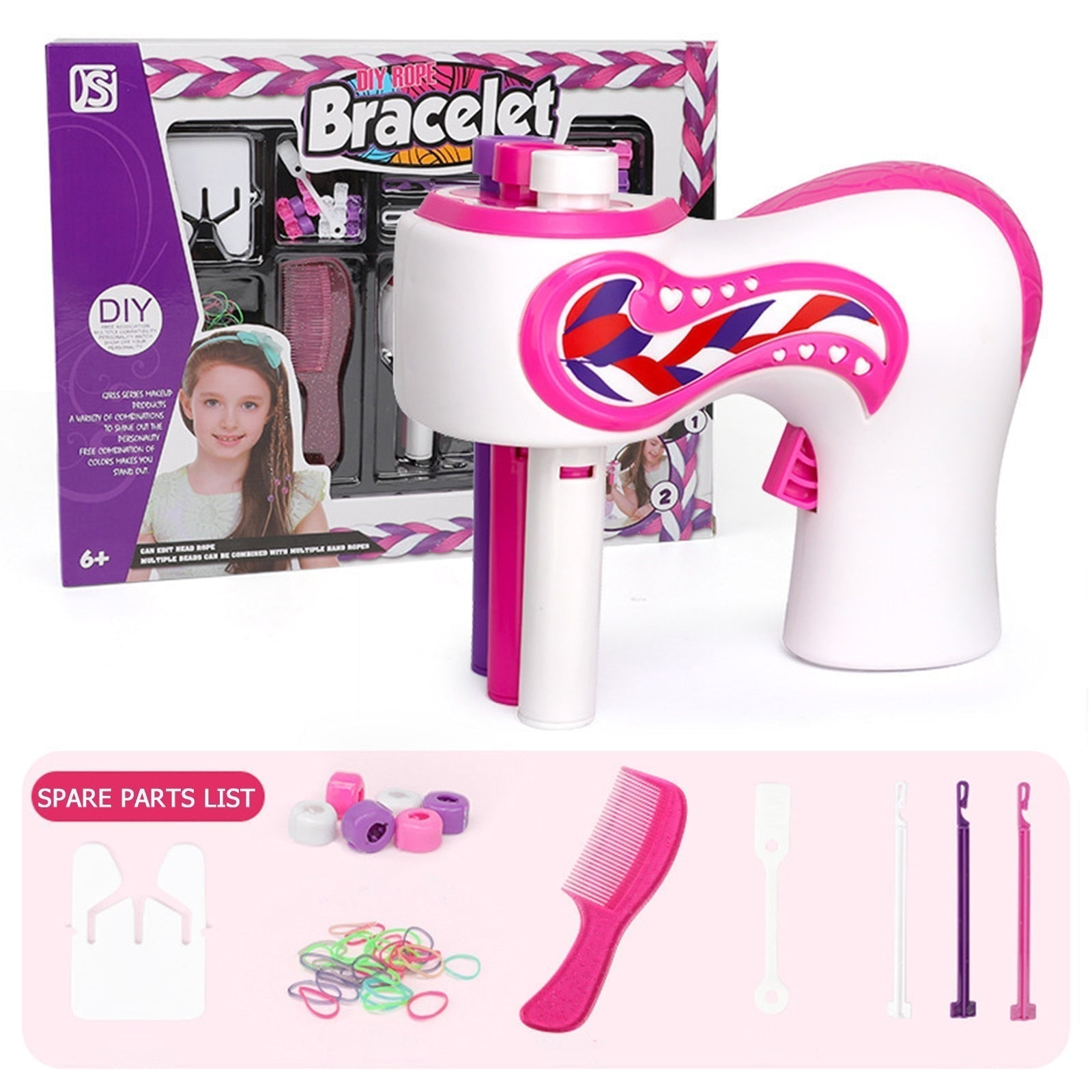 Maliben | Styletwist | Create Magical Hairstyles - Automatic Braid Machine For Girls