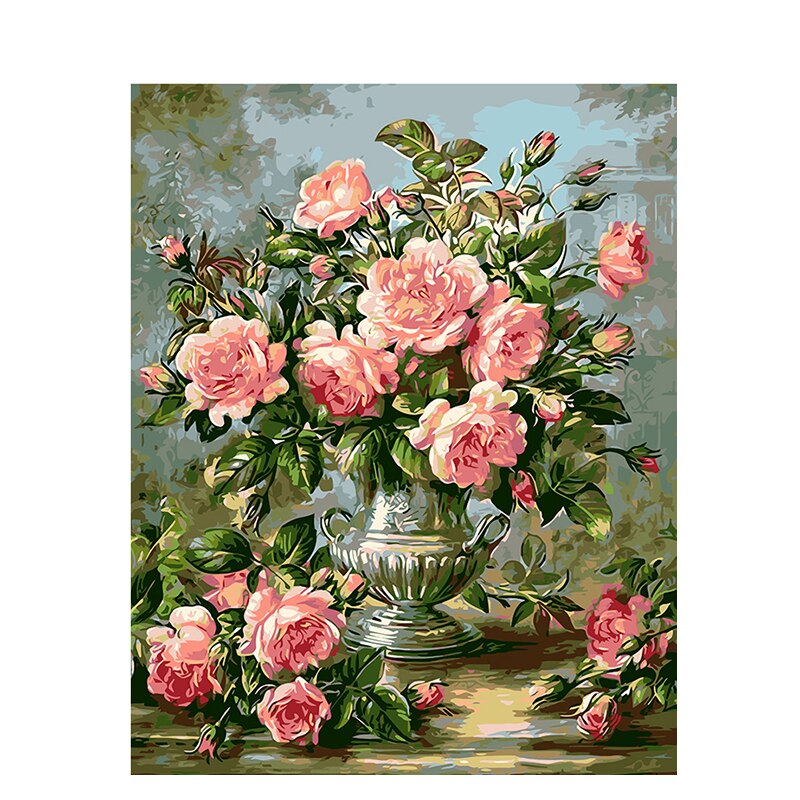 Maliben | Flower Portrait (Paint By Number)