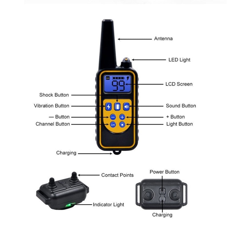 Maliben | Long Shot Electric Dog Training Waterproof Collar