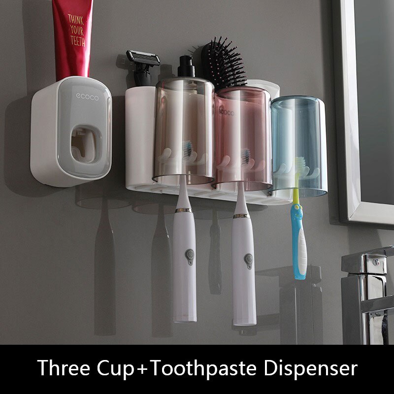 Maliben | Universal Bathroom Organizer Multifunctional Toothbrush Holder