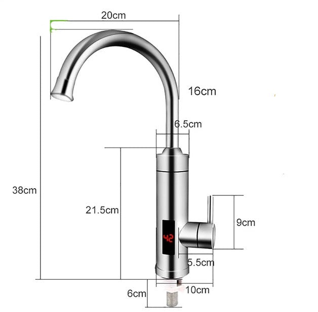 Maliben | Electric Faucet Kitchen Fixture