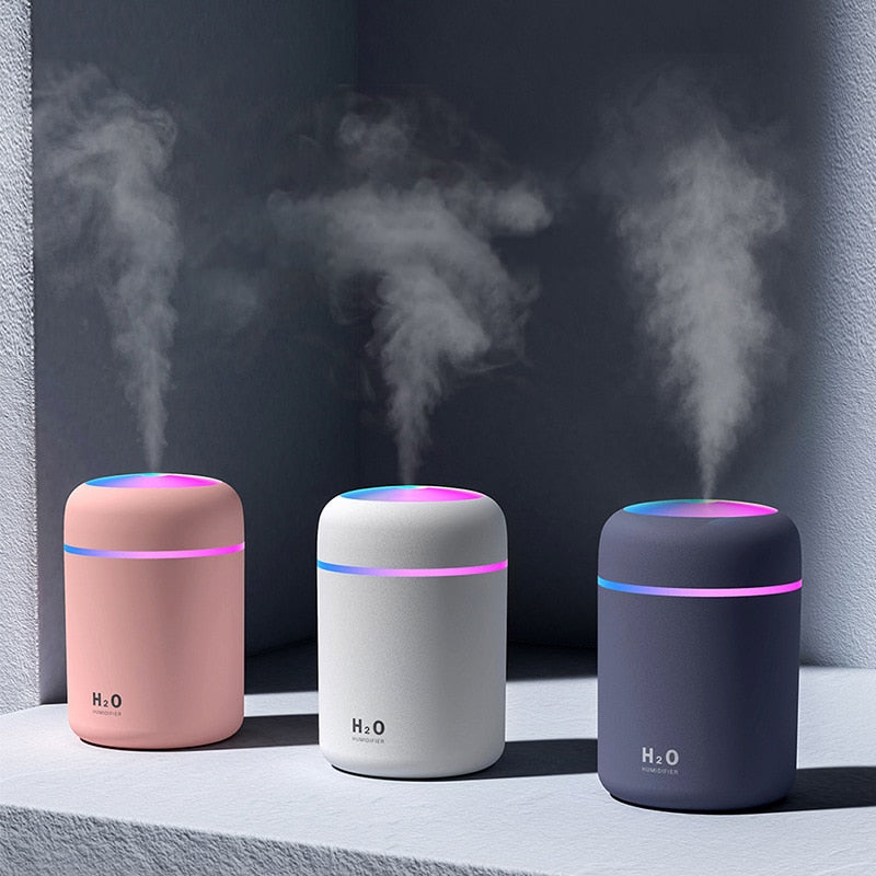 Maliben | H2o Humidifier | With Colorful Ambient Lighting