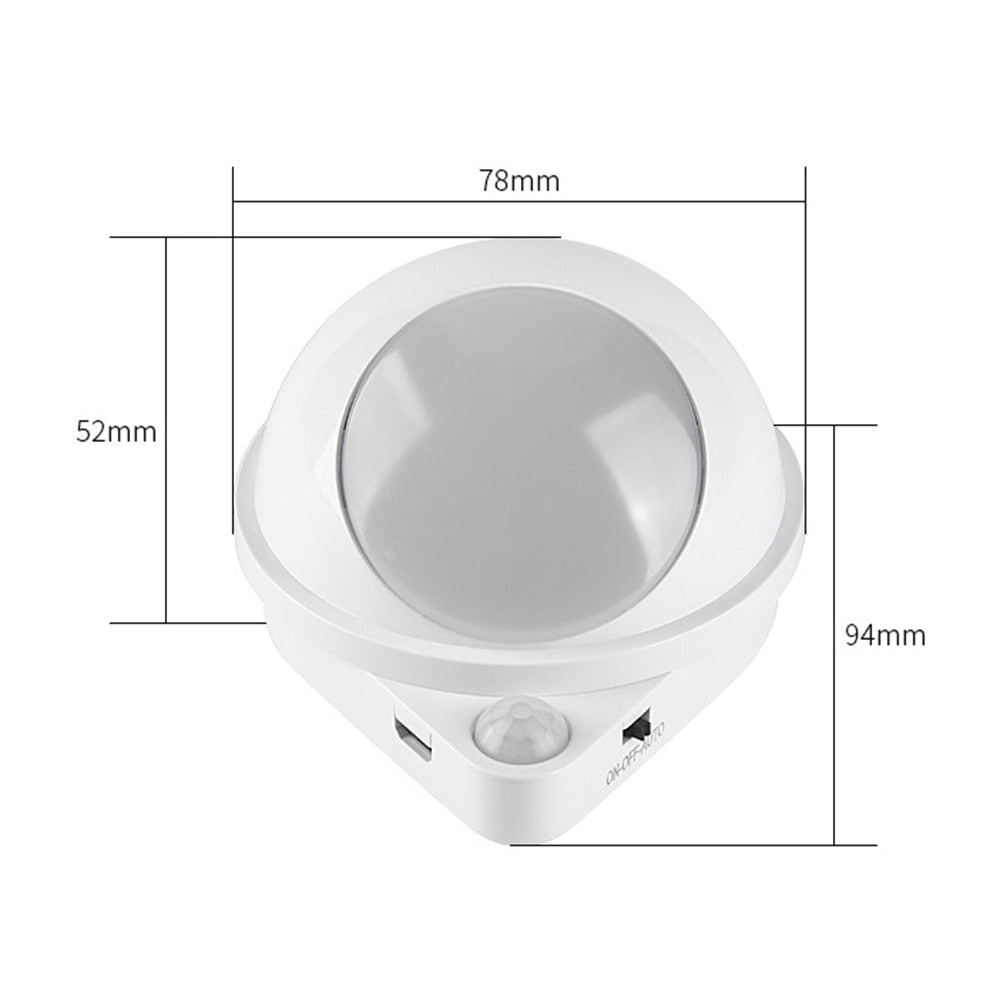 Maliben | 360 Rotating Water Drop Magnetic Night Lamp