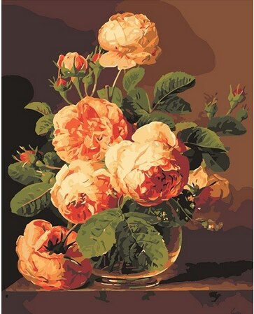 Maliben | Flower Portrait (Paint By Number)